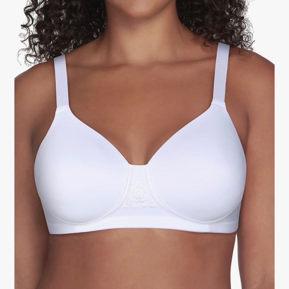 NWT Vanity Fair Wireless Beauty Back T-Shirt Bra